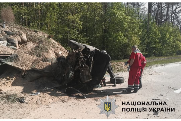 Смертельна ДТП сталася біля Бородянки на автодорозі М-07