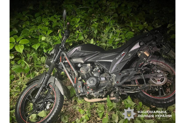 Поліцейські Київщини повідомили про підозру фігуранту за викрадення мотоцикла на Білоцерківщині