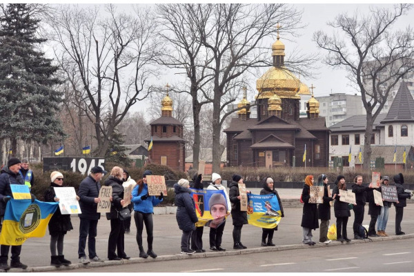 У Білій Церкві пройшла акція на підтримку військовополонених