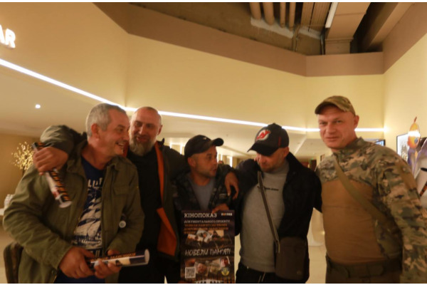 У Бучі презентували проєкт "Новели пам'яті загиблих добровольців-захисників Ірпеня"