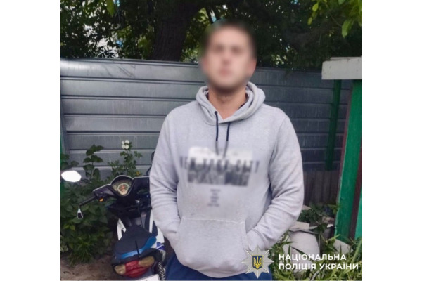 На Броварщині місцевий житель викрав мопед