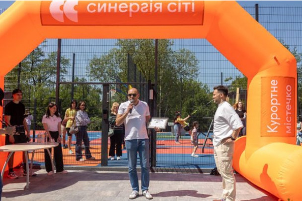 В Ірпені відкрилось наймасштабніше спортивне містечко від Будівельної групи Синергія