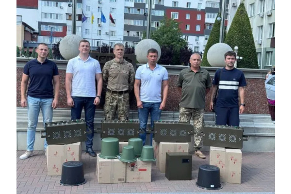 Ірпінська громада передала допомогу бійцям на Харківський напрямок