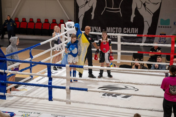 У Бучі відбувся Чемпіонат України з К-1: спорт, єдність і благодійність в одному ринзі