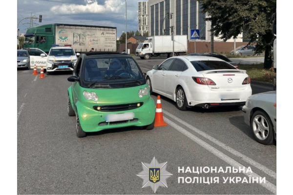 У ДТП у місті Вишневе травмувалась пішохідка
