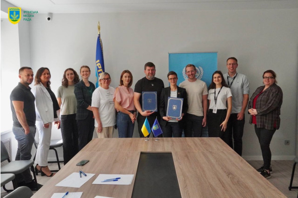 В Ірпінській громаді ООН-Хабітат реалізує два проєкти з відновлення