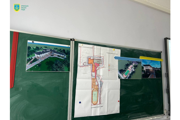 Представлено проєкт майбутньої гімназії у Козинцях