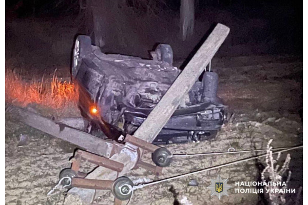 На Київщині в ДТП загинув пасажир: водій був п’яний