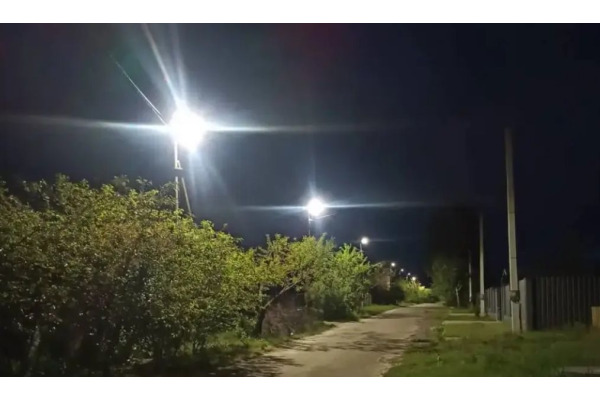 Бородянка модернізує освітлення: 200 нових LED-ламп — уже на вулицях громади