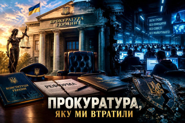 ПРОКУРАТУРА, ЯКУ МИ ВТРАТИЛИ. «Карфаген»