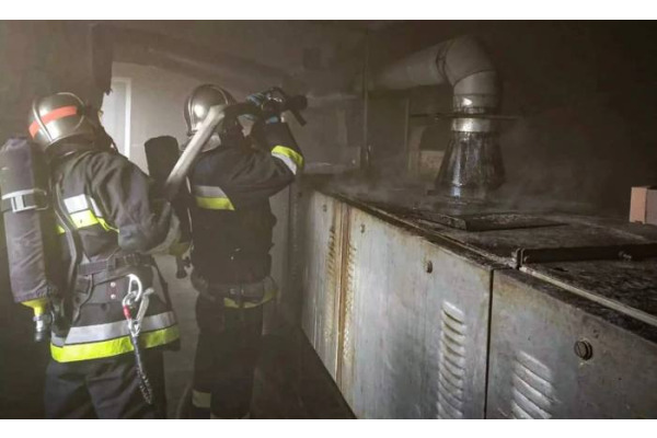 Рятувальники з Тетієва ліквідували займання у цеху підприємства
