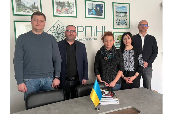 Польський письменник Пьотр Лямпрехт завітав до Ірпеня