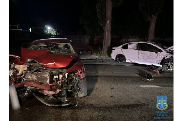 Взято під варту водія, який у стані алкогольного сп'яніння спричинив ДТП з потерпілими, серед яких троє неповнолітніх, у Броварах
