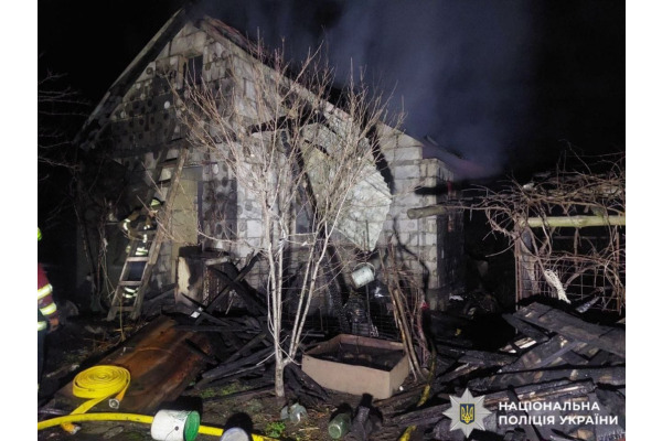 На Бориспільщині під час пожежі виявили тіло літнього чоловіка