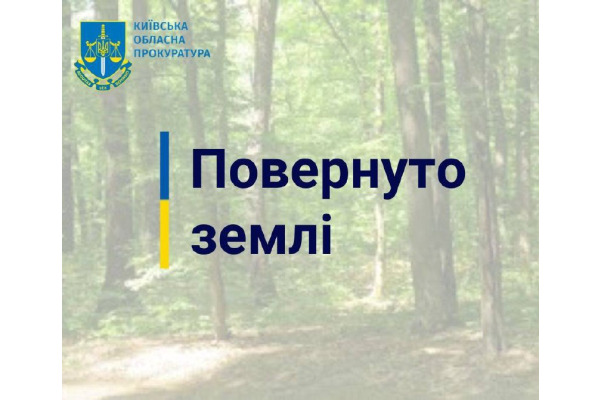 Суд повернув державі понад 250 гектарів лісу на Київщині
