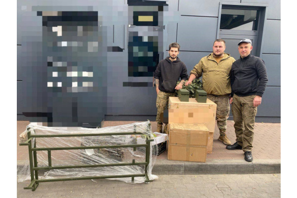 Макарівська громада передала допомогу військовим на Донецькому напрямку