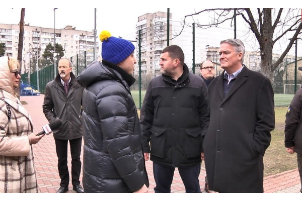 Ірпінь відвідав генеральний секретар ОЕСР Матіас Корманн (ВІДЕО)