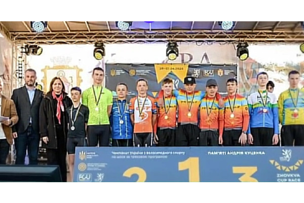 Спортсмени Київщини тріумфально виступили на чемпіонаті України з велоспорту