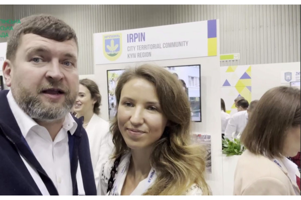 Ірпінська делегація плідно працює на міжнародному форумі Rebuild Ukraine у Варшаві