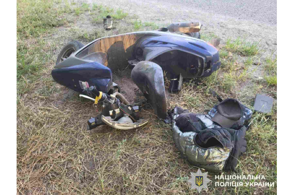 14-річний скутерист постраждав у ДТП на Вишгородщині