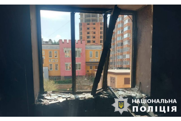 Поліція Київщини розслідує обставини пожежі на Бучанщині, внаслідок якої загинув чоловік