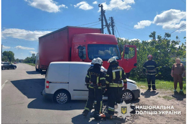 У результаті ДТП в Кагарлику загинув водій легковика
