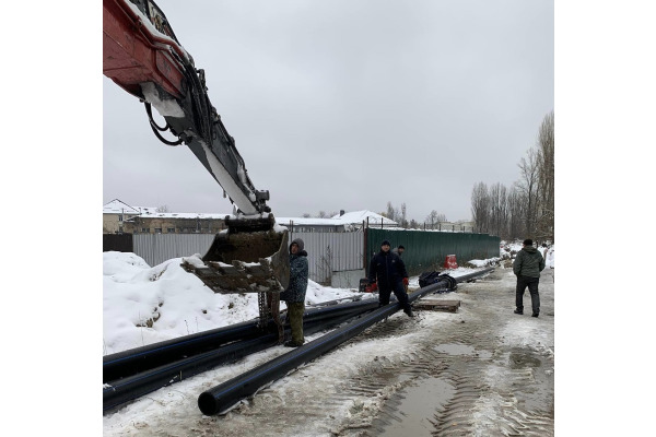 В одному з мікрорайонів Ірпеня оновлюють каналізаційний колектор (ФОТО)
