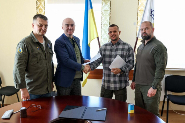 "Українська асоціація офіцерів резерву і ветеранів" та Київський обласний центр підготовки населення до нацспротиву підписали Меморандум про партнерство