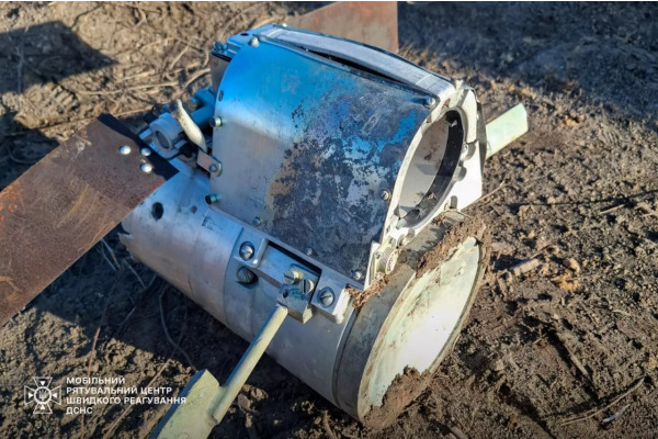 На Київщині виявили бойовий елемент касетної бомби