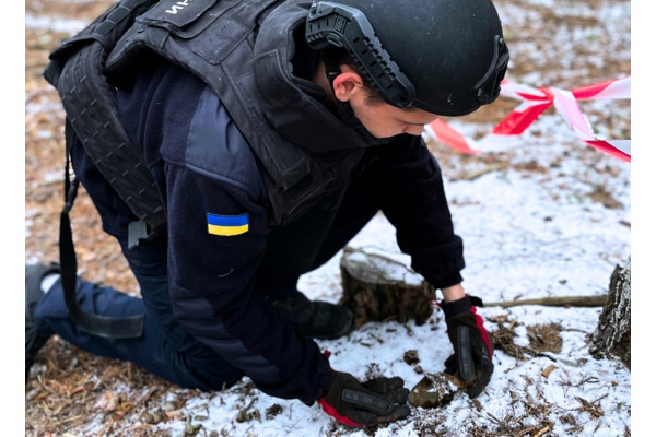 В Ірпінському лісі знайшли снаряд Другої світової війни