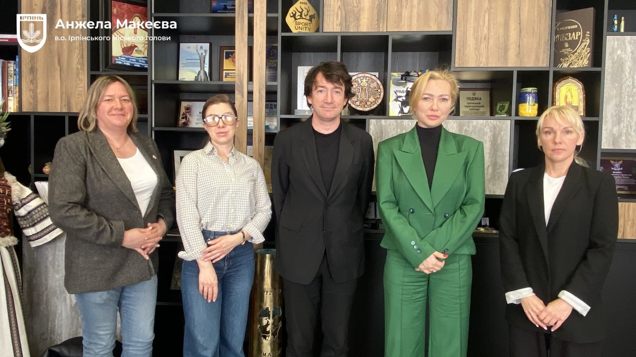 В Ірпені побував один із провідних архітекторів світу Мартін Дюплантьє