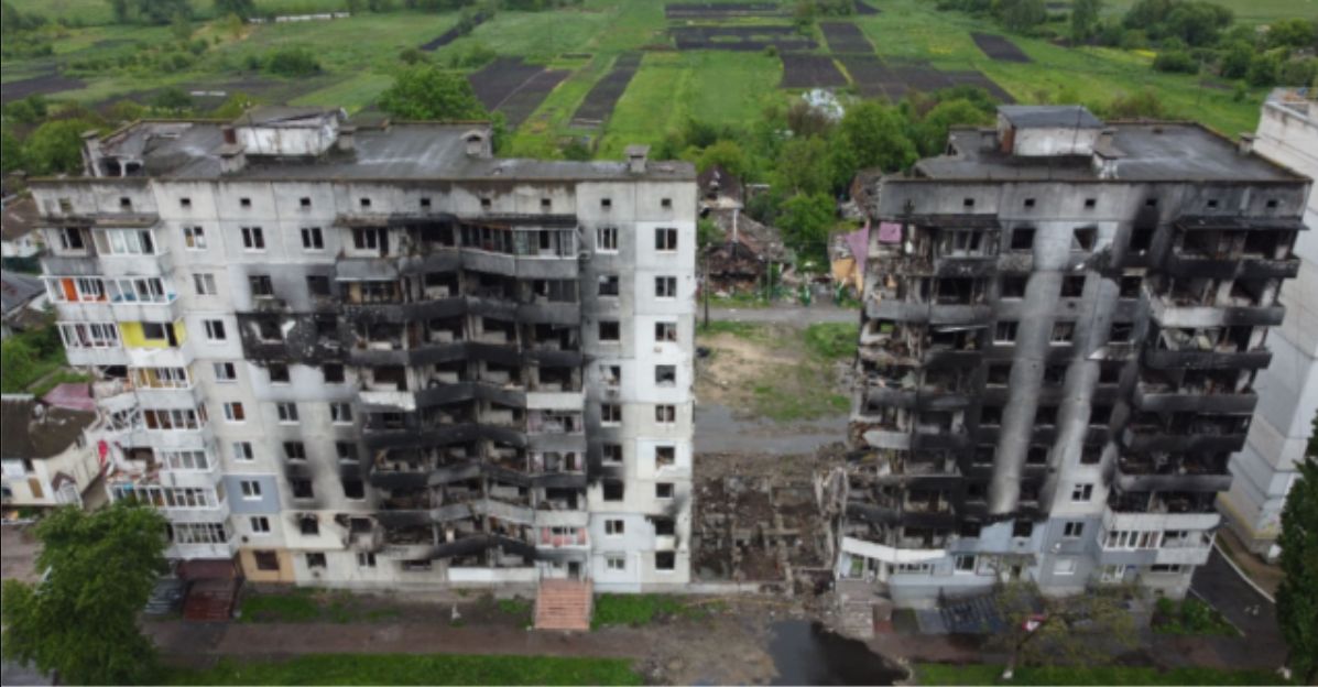 Бородянка відновлюється: зруйнований будинок буде зведено за півтора роки й 250 млн грн