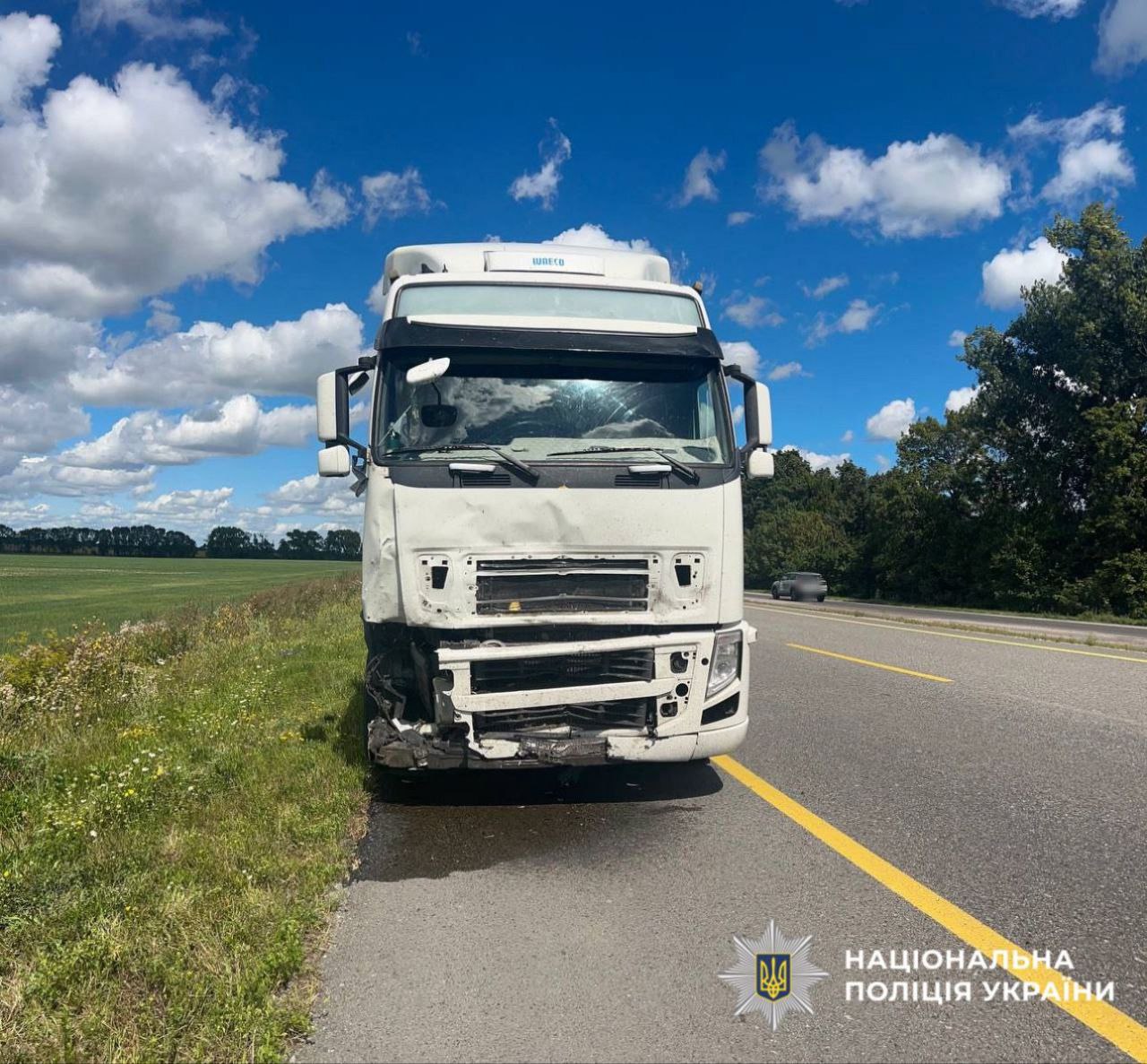 Поліція Київщини розслідує обставини смертельної ДТП на Білоцерківщині