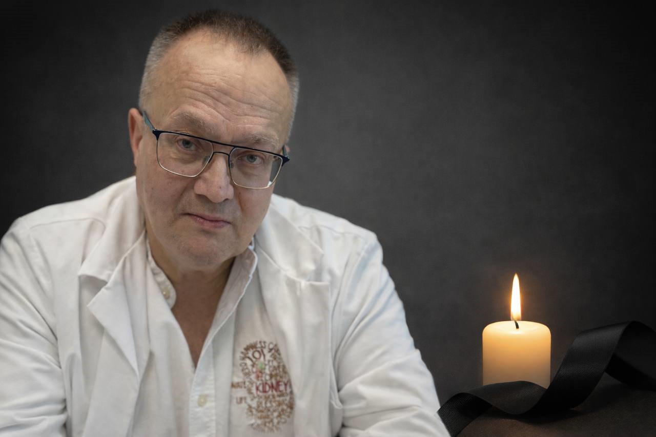 Помер засновник Центру трансплантації Київської обласної лікарні Микола Поляков