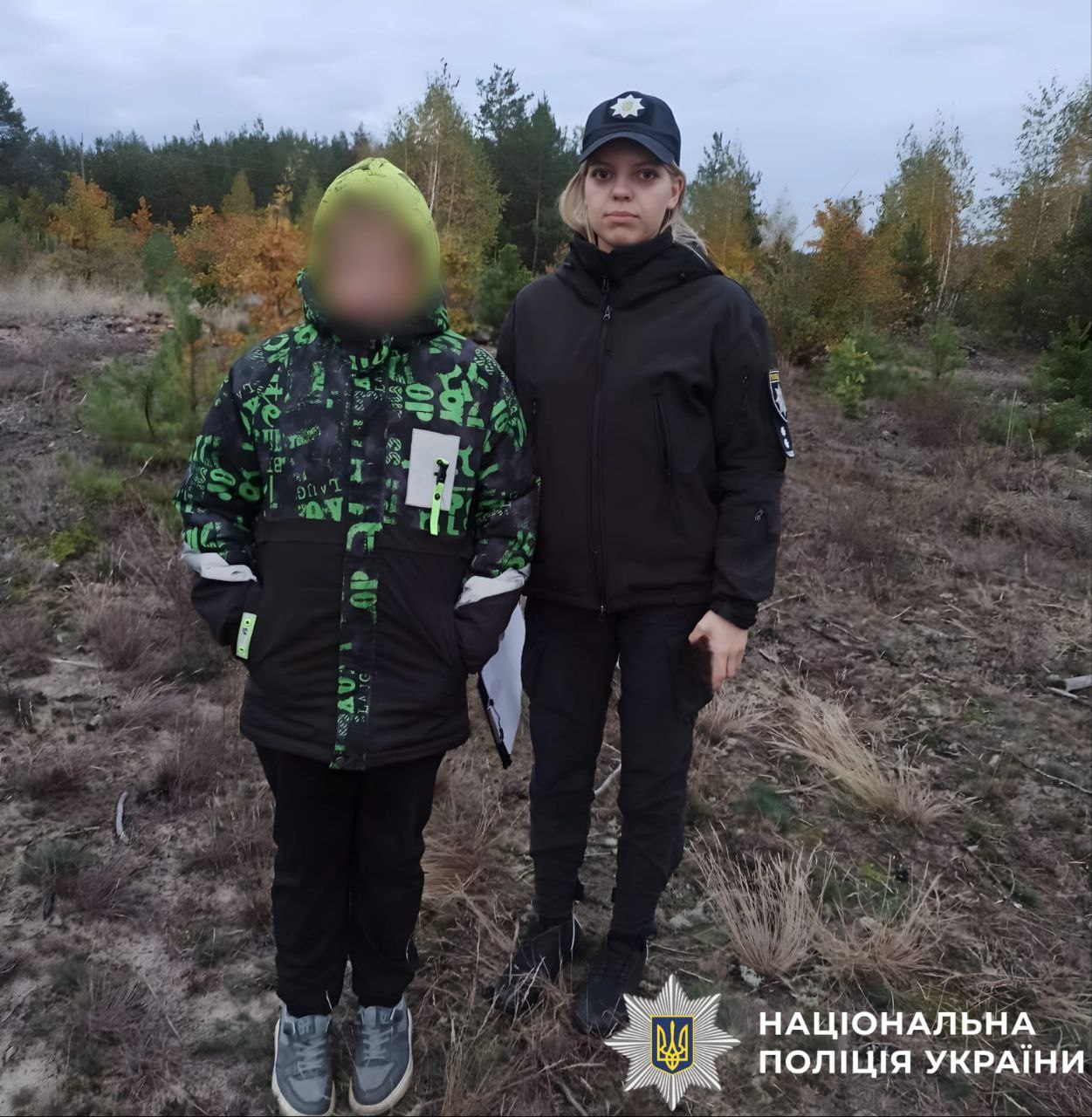 Поліцейські Київщини розшукали малолітнього мешканця Вишгородського району