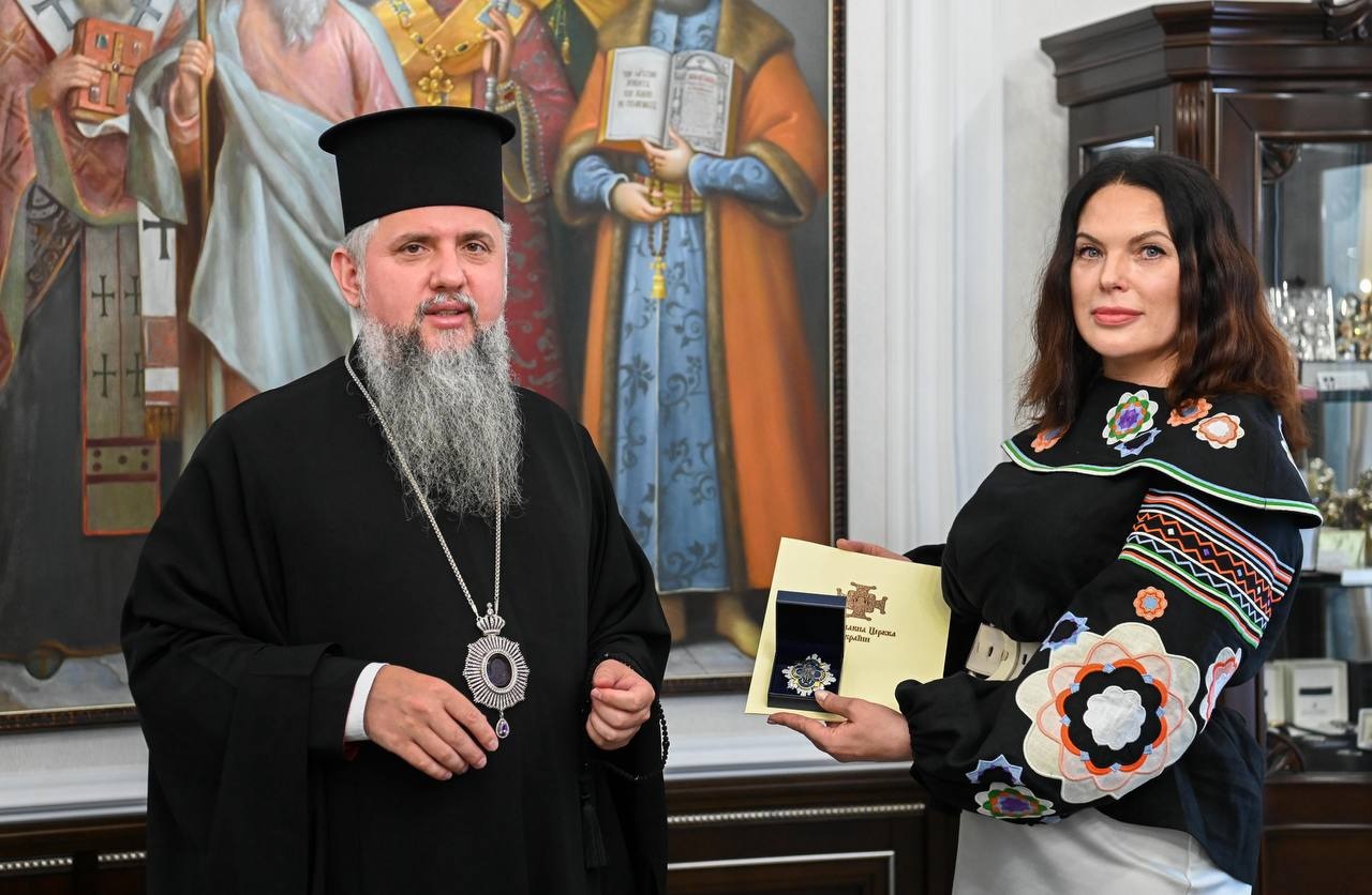 Владу Литовченко відзначили знаком «За заслуги перед Київщиною» і Орденом Архистратига Михаїла (ФОТО)