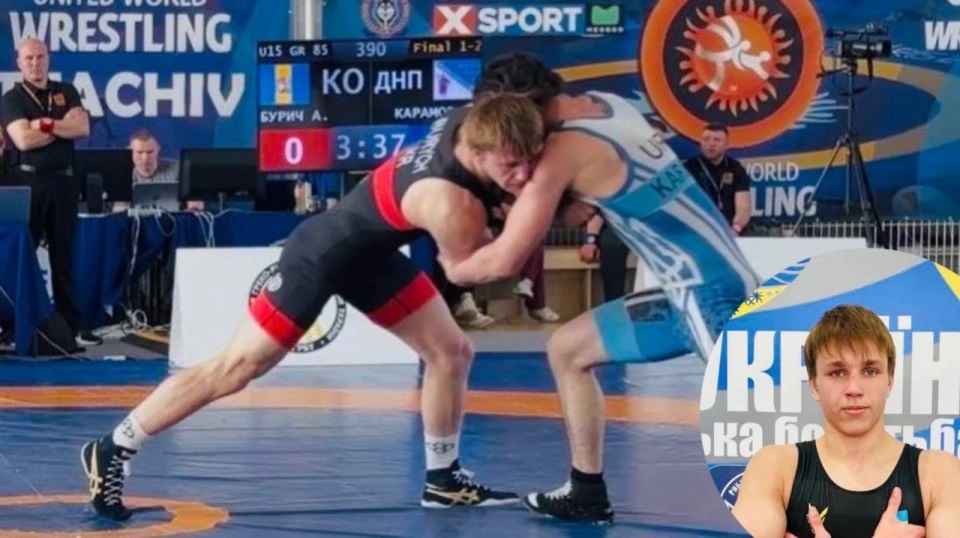 Алессандро Бурич із Білої Церкви став чемпіоном України з греко-римської боротьби
