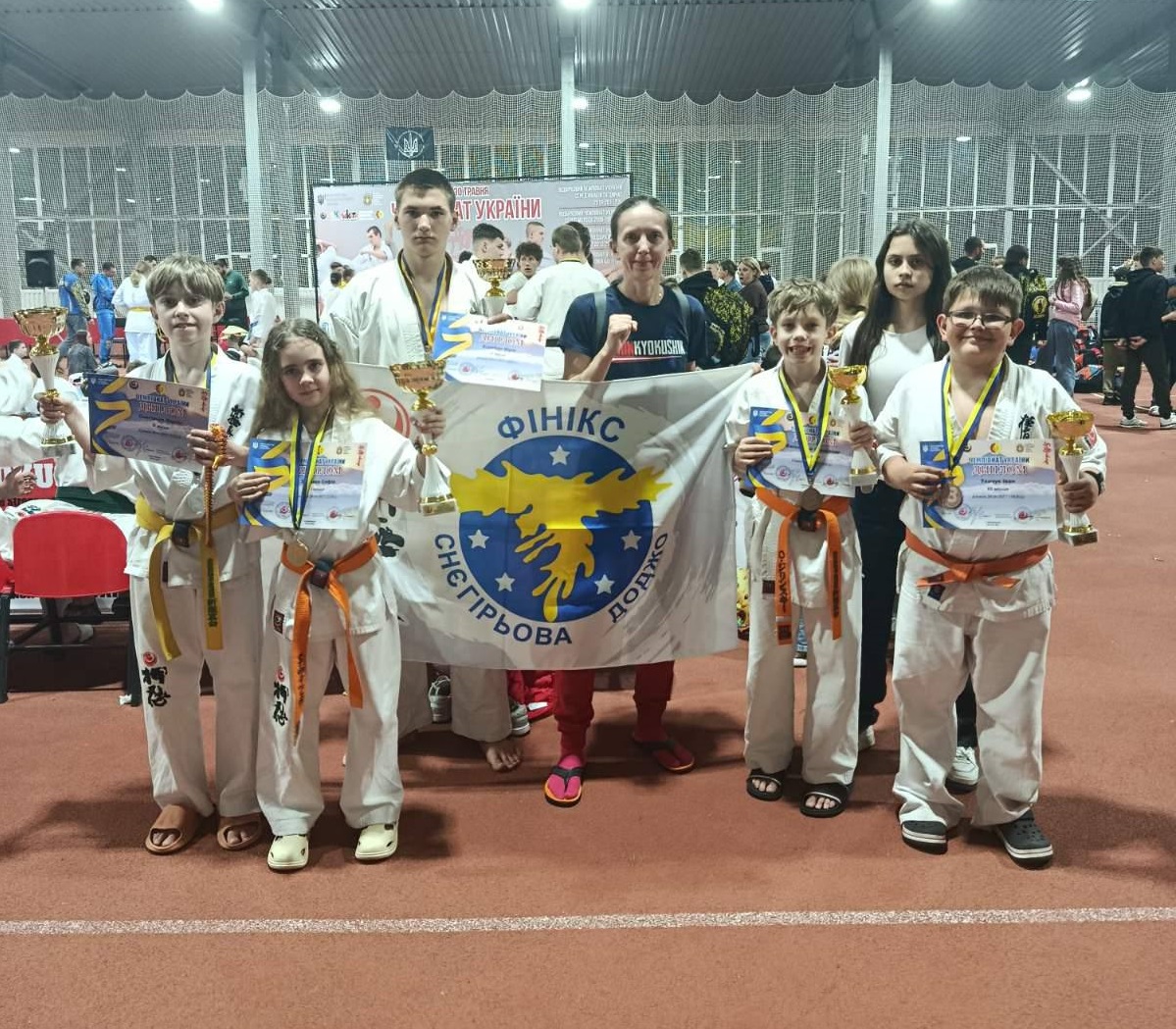 Каратисти з Бучі здобули п’ять нагород на Чемпіонаті України
