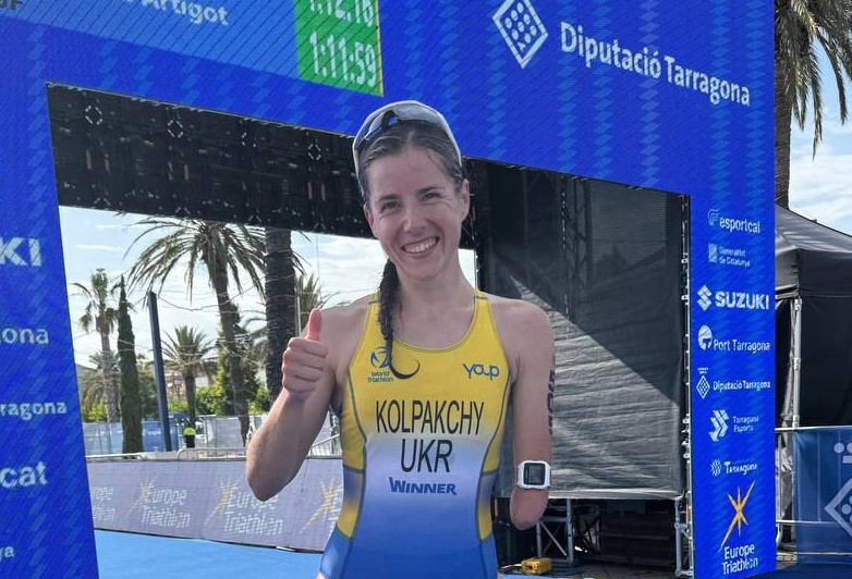 Спортсменка з Київщини Аліса Колпакчи здобула срібло чемпіонату Європи з пара триатлону