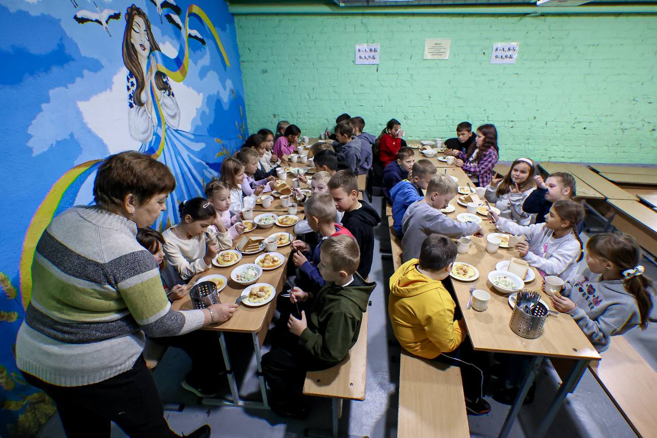 У Погребському ліцеї перейшли на новий формат харчування учнів