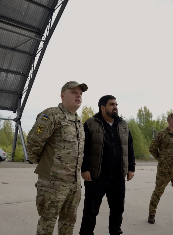 Тимур Ткаченко відвідав бійців бригади «Рубіж» та передав необхідне обладнання