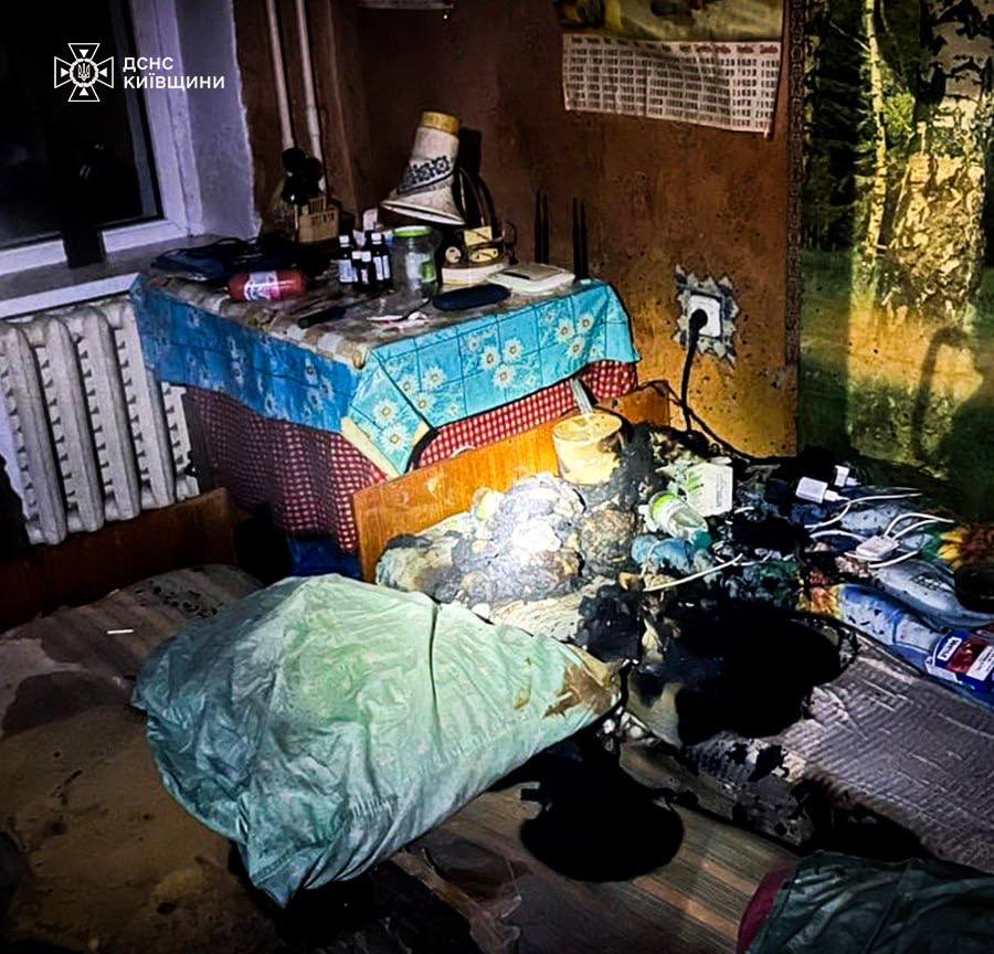 У Бучі рятувальники ліквідували пожежу в квартирі та врятували мешканців