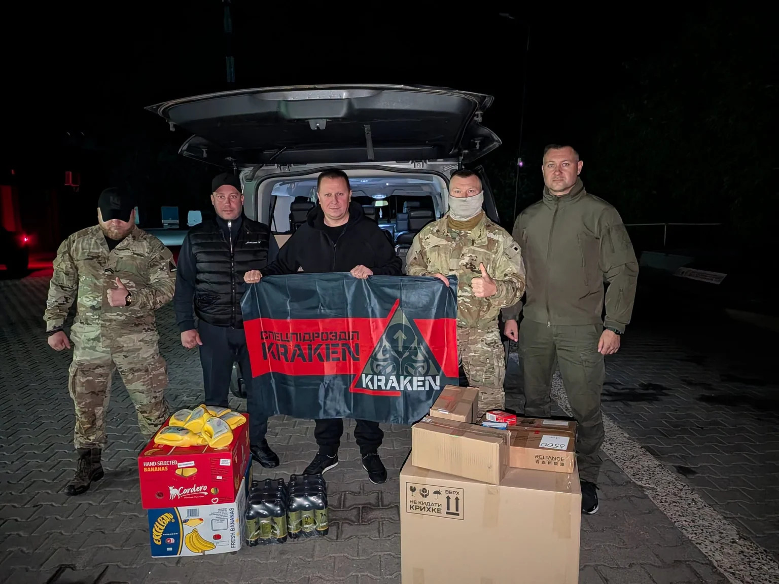Білогородська громада передала допомогу чотирьом підрозділам на Донеччині