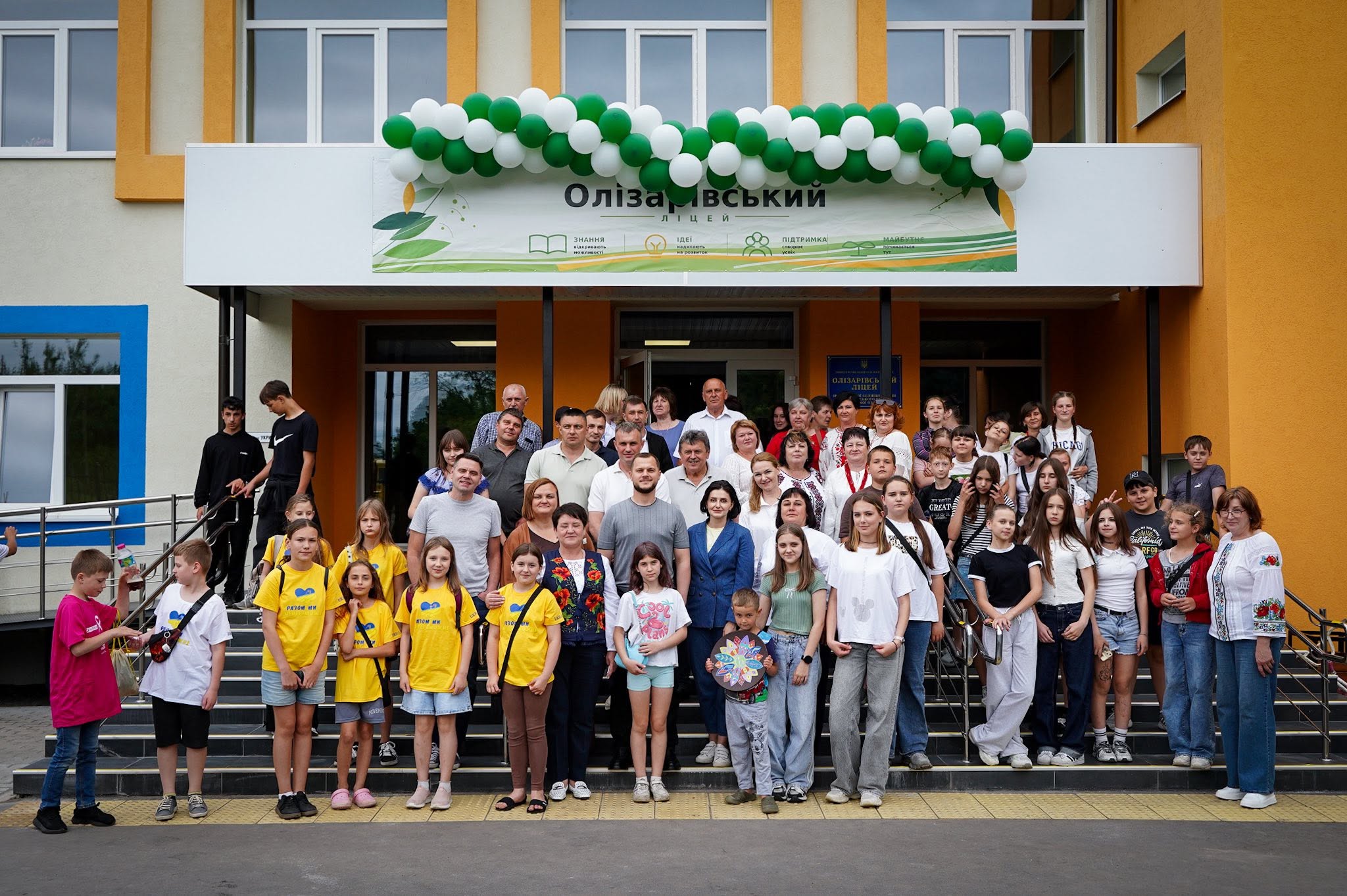 Відновлений після окупації Олізарівський ліцей зможе прийняти дітей із 1 вересня