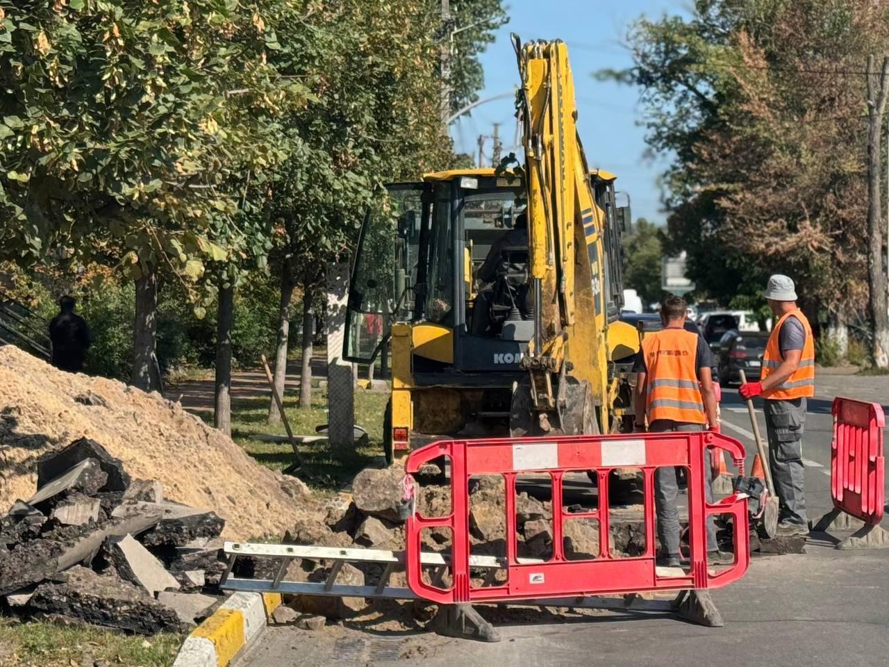В Ірпені триває реконструкція водопровідних мереж