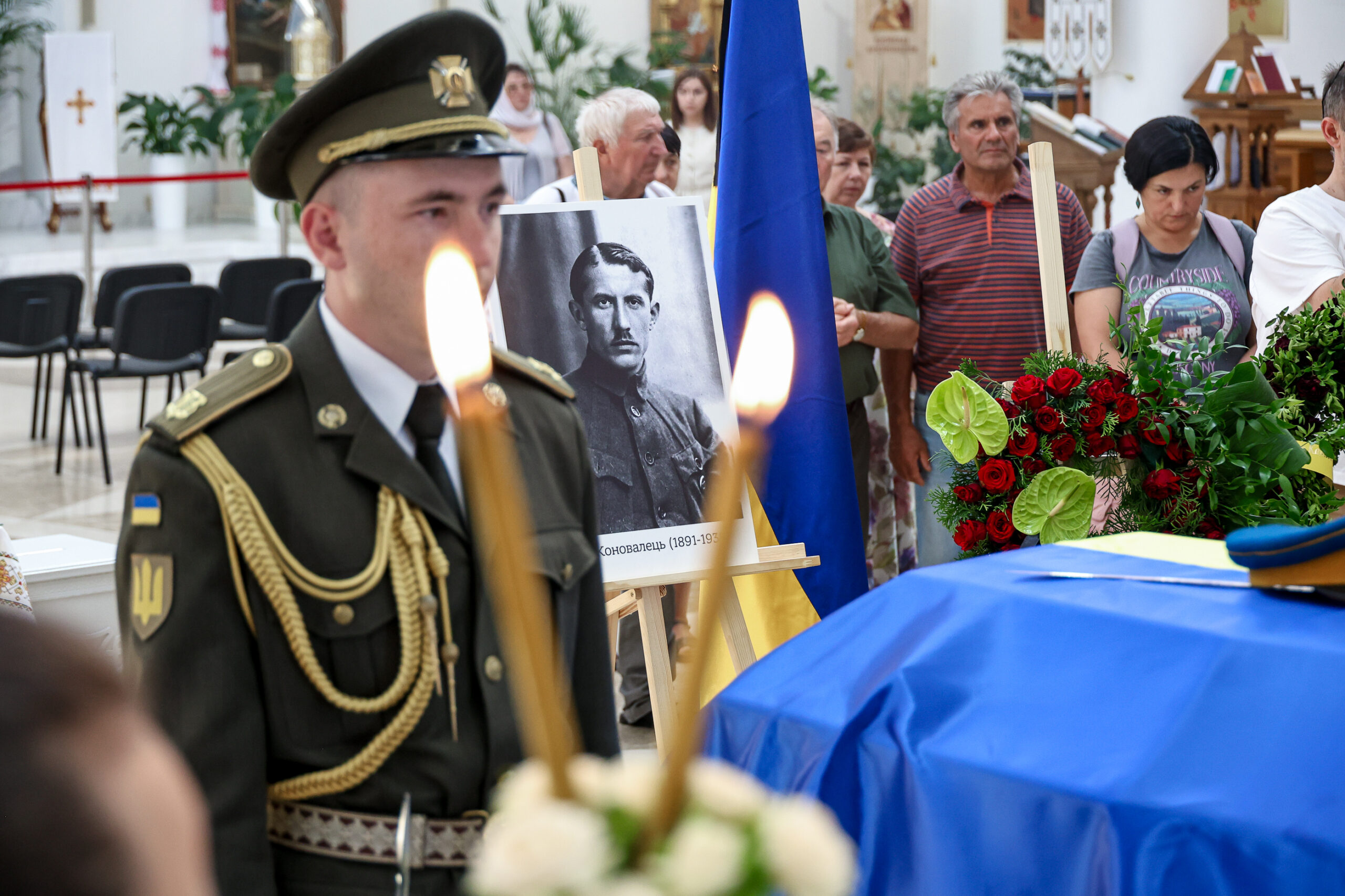 Представники Київщини долучилися до вшанування пам’яті полковника Євгена Коновальця