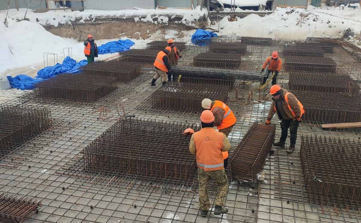 У Бородянці зводять протирадіаційне укриття на 1500 осіб