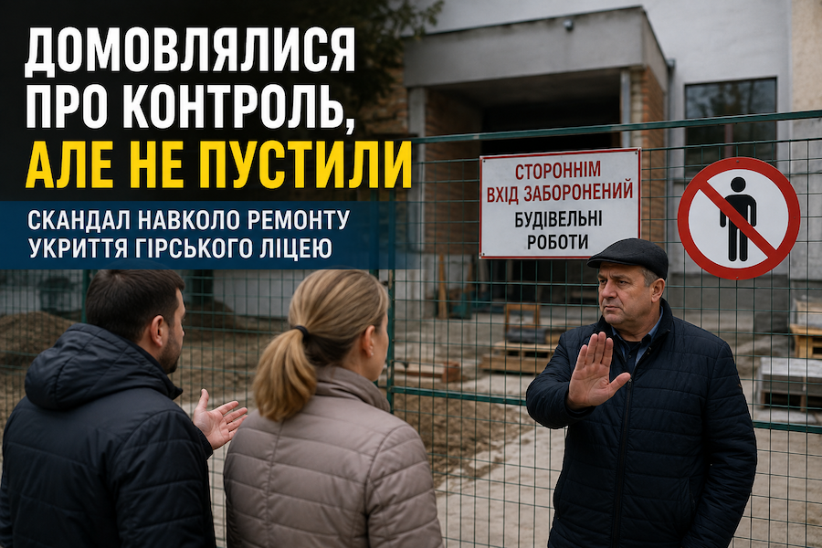 Батьківський контроль не відбувся: представників громади не пустили до укриття Гірського ліцею