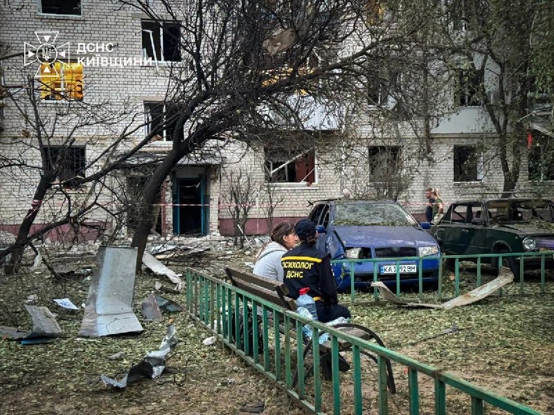 Наслідки атаки РФ: у населених пунктах Обухівщини є руйнування