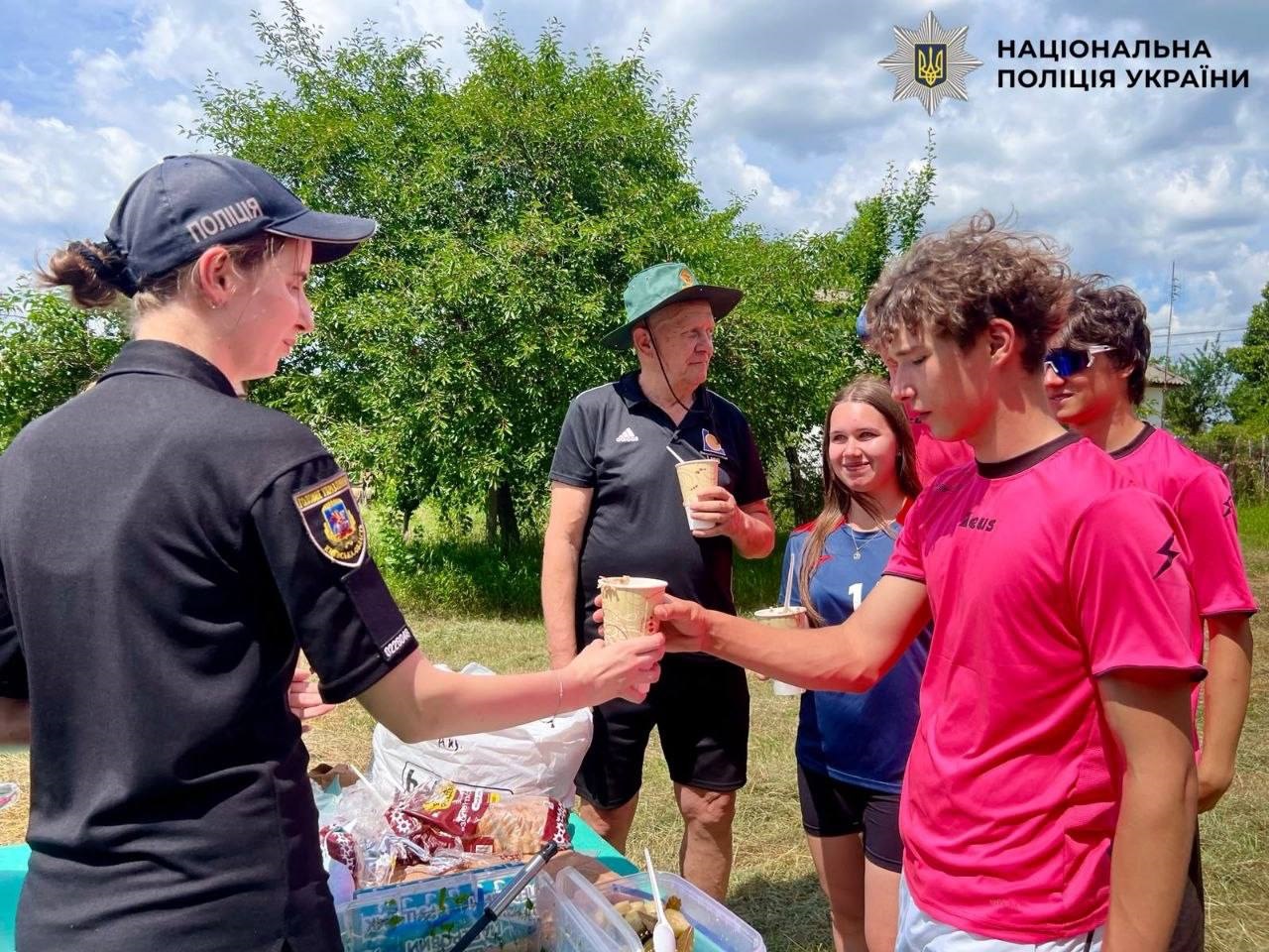 На Бориспільщині поліцейські долучилися до фестивалю «Гетьман-тур»